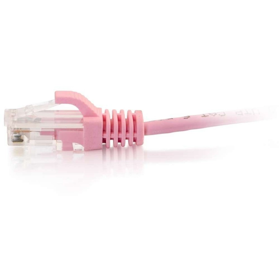 Cables to Go 7Ft (2.1M) Cat6 Snagless Unshielded (Utp) Slim Ethernet Network Patch Cable - Pink New