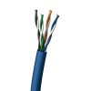 Cables to Go 1000Ft (304.8M) Cat5E Bulk Shielded (Stp) Ethernet Network Cable With Solid Conductors - In-Wall Cm-Rated - Blue New