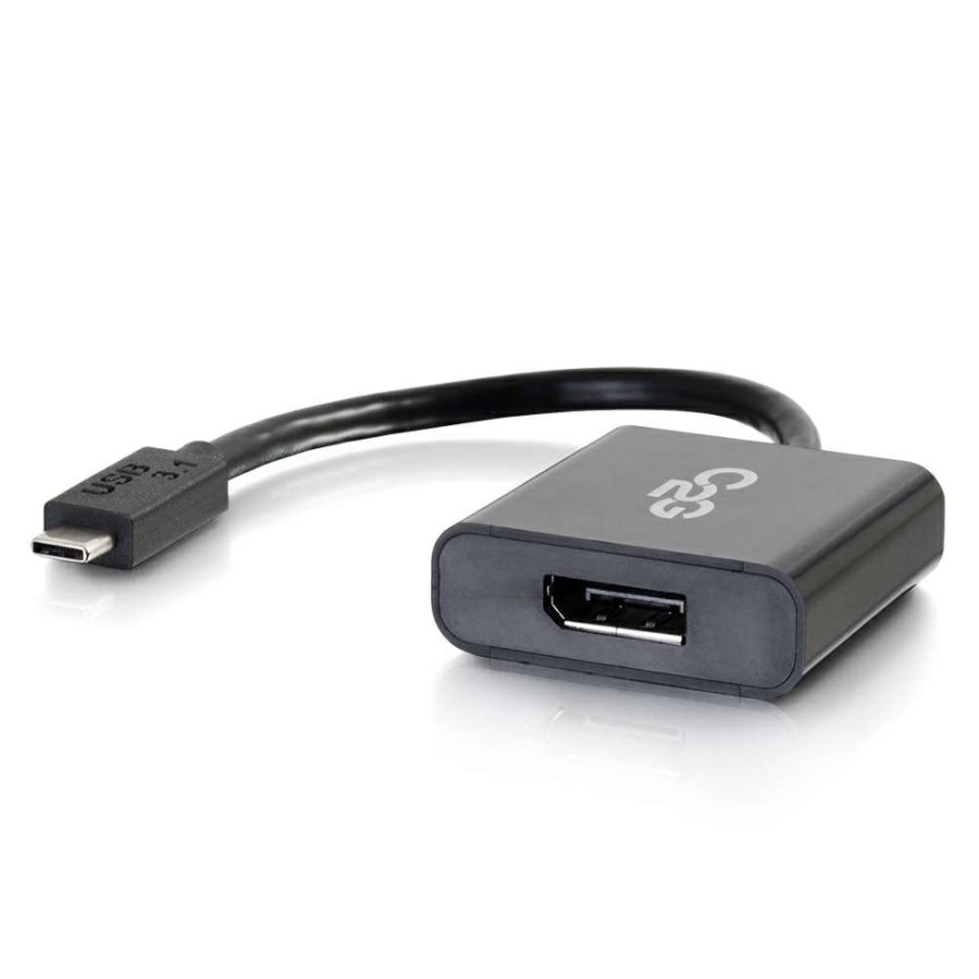 Cables to Go Usb-C® To Displayport Adapter Converter - 4K 30Hz - Black New