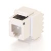 Cables to Go Cat3 Rj11/Rj12 Keystone Jack - White Clearance