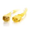 Cables to Go 4Ft (1.2M) 18Awg Power Cord (Iec320C14 To Iec320C13) - Yellow New