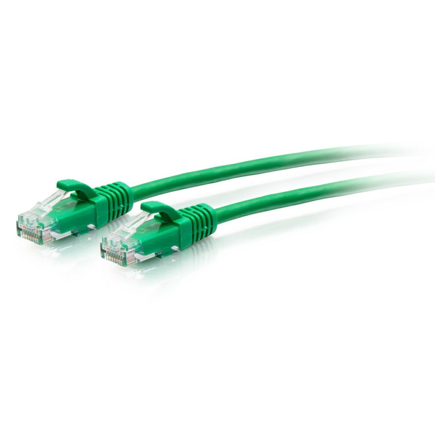 Cables to Go 15Ft (4.5M) Cat6A Snagless Unshielded (Utp) Slim Ethernet Network Patch Cable - Green Online