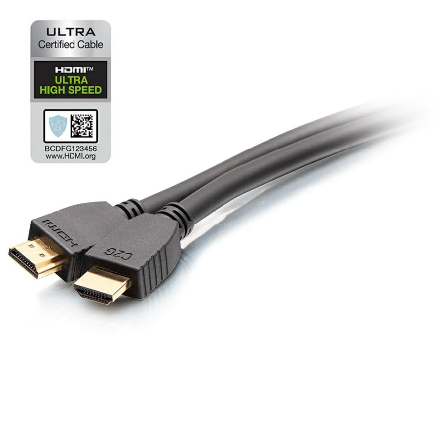 Cables to Go 12Ft (3.7M) C2G Plus Series Certified Ultra High Speed Hdmi® Cable With Ethernet - 8K 60Hz Clearance