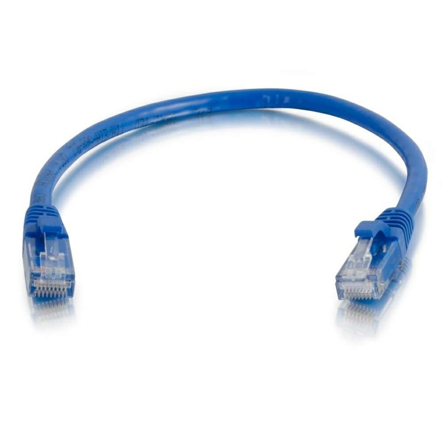 Cables to Go 0.5Ft (0.15M) Cat6 Snagless Unshielded (Utp) Ethernet Network Patch Cable - Blue Online