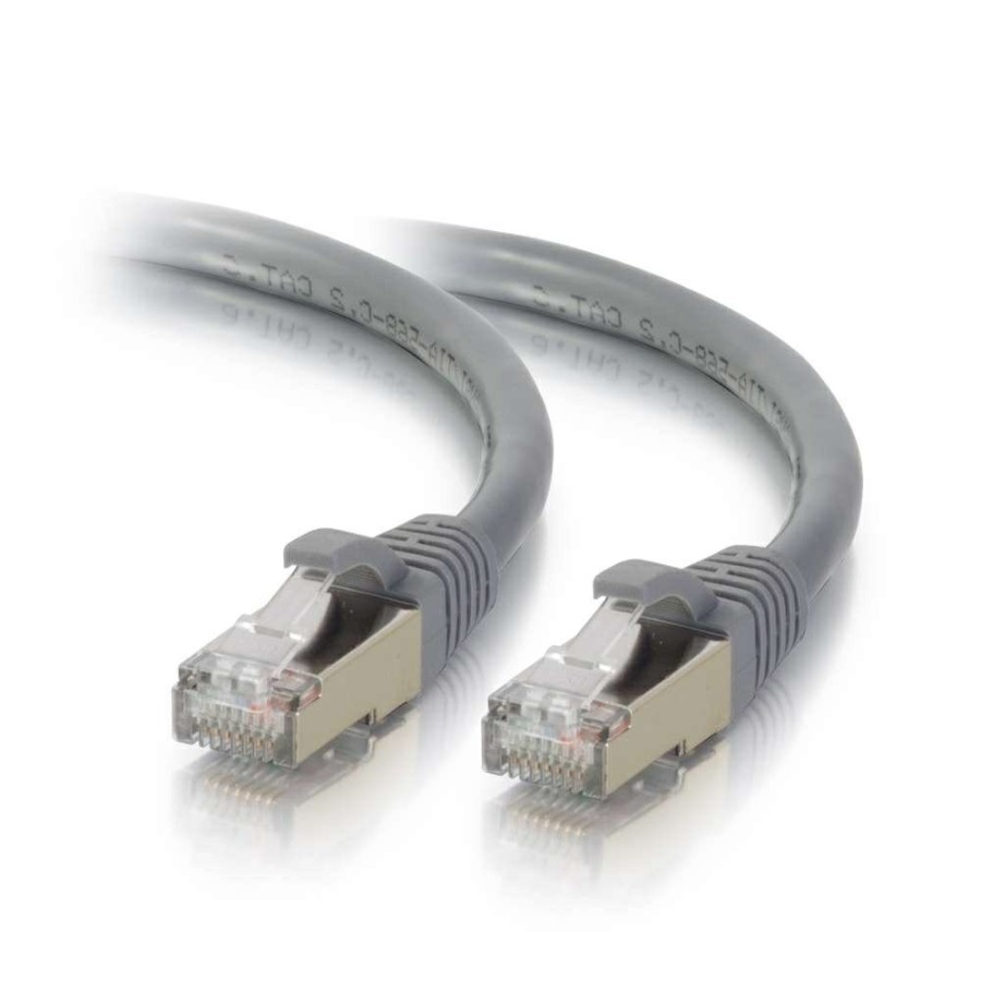 Cables to Go 7Ft (2.1M) Cat5E Snagless Shielded (Stp) Ethernet Network Patch Cable - Gray Online