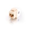 Cables to Go 180° Cat6 Rj45 Utp Keystone Jack - Ivory New