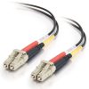 Cables to Go 9.8Ft (3M) Lc-Lc 50/125 Om2 Duplex Multimode Fiber Optic Cable (Taa Compliant) - Plenum Cmp-Rated - Black Clearance